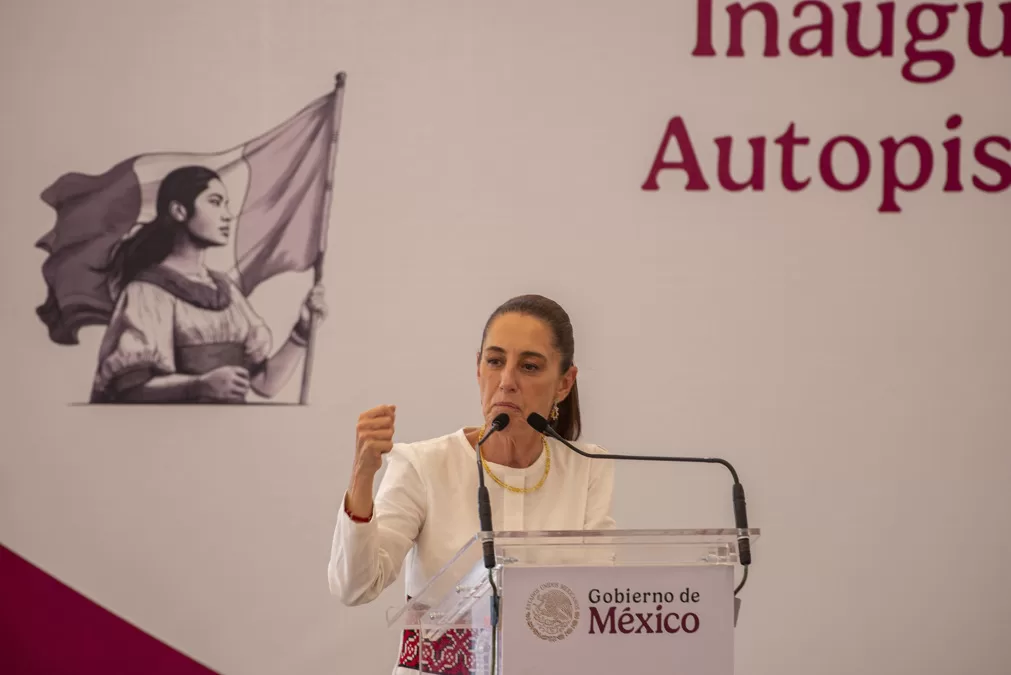Sheinbaum reconoce inseguridad en frontera de México