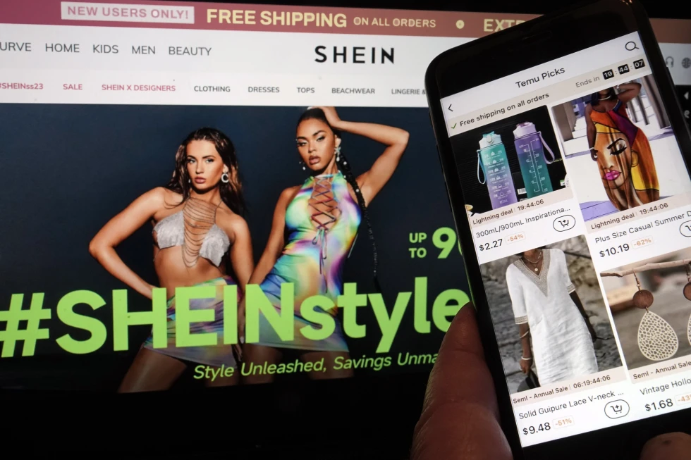 Compras en Shein y Temu para regalos navideños