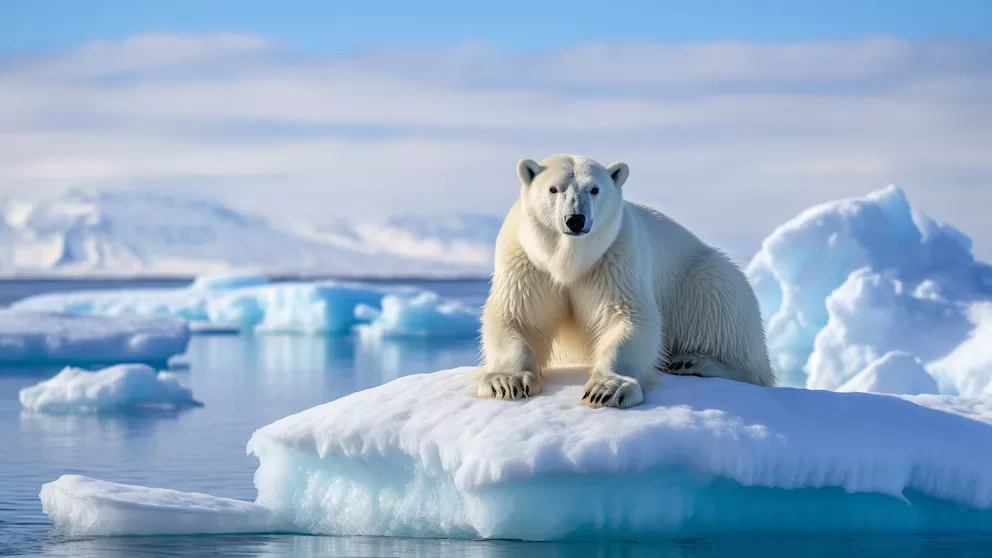 Hombre es herido tras proteger a su esposa de oso polar