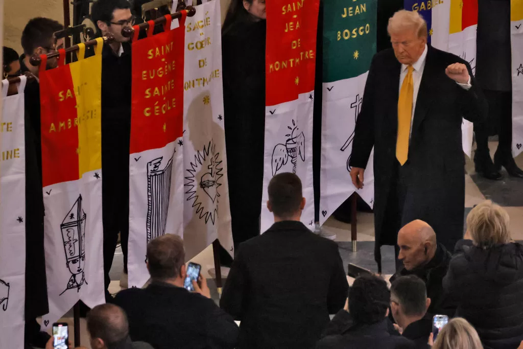 Trump y Musk asisten a la reapertura de Notre Dame